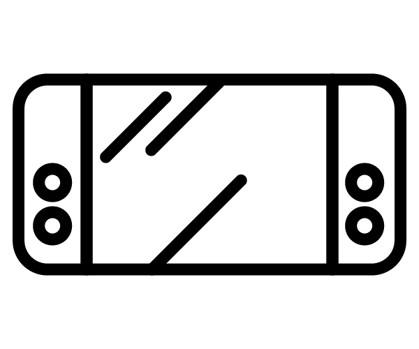 ゲーム機　携帯型ゲーム　デバイスのアイコン